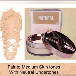 Jeffree Star Luminous Setting Powder Color Natural NIB